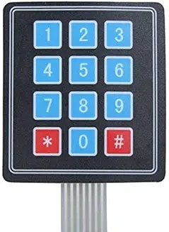 4x4 Matrix Keypad